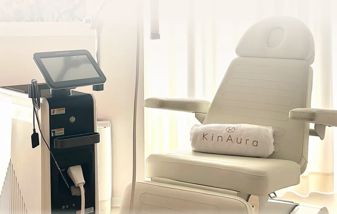 The XERF system, in our treatment room at Via Sant’Andrea 21